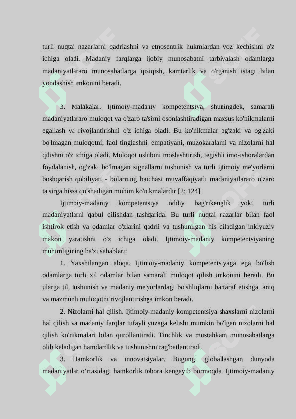 Umumtaʼlim maktabi oʼquvchilarining ijtimoiy –madaniy kompetentsiyasini rivojlantirishda taʼlim texnologiyalarining ahamiyati. (а1 darajadagi oʼquvchilar misolida) 6
