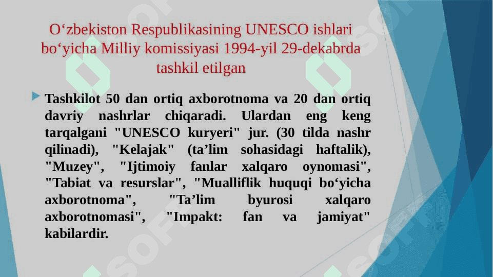 QIYOSIY PEDAGOGIKA SOHASIDA XALQARO TASHKILOTLAR 4