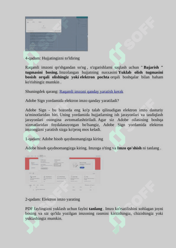 Elektron kalit yordamida raqamli imzolarni yaratish 3