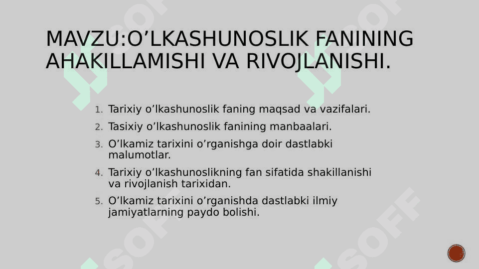 Tarixiy oʻlkashunoslik 2