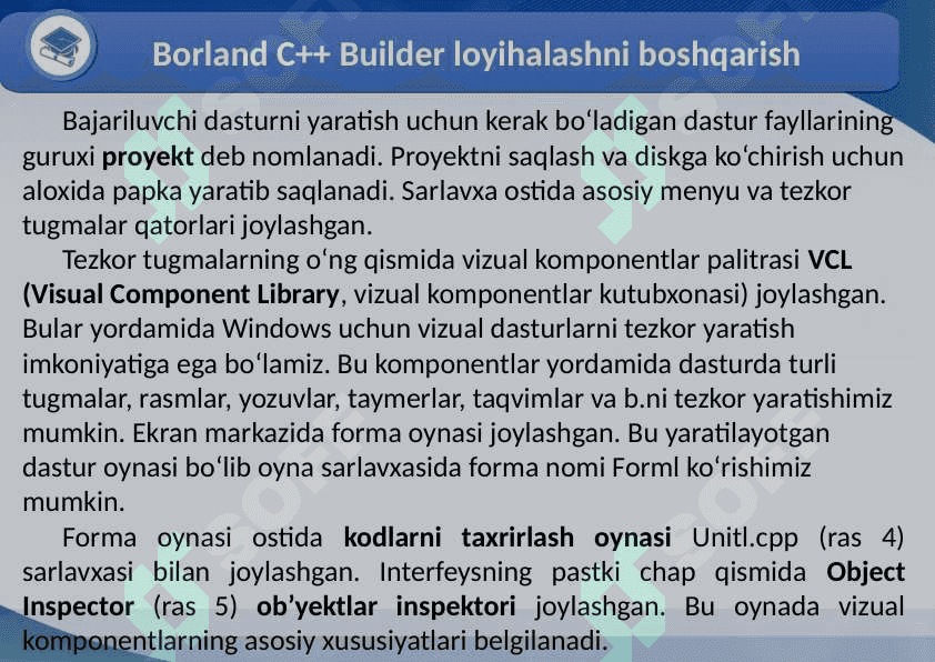 Visual studio muhitida dasturlash 7