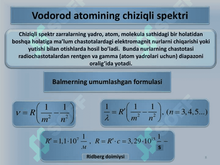 Atom yadrosining tuzilishi va xossalari 8