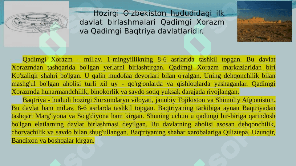 O‘zbek davlatchiligining shakllanishi va taraqqiyot bosqichlari. 5