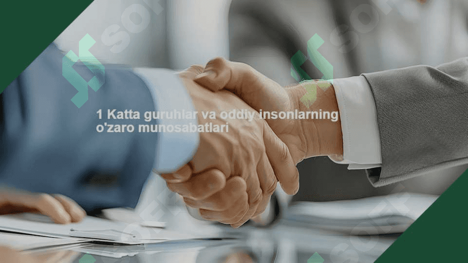 Sotsial psixologiyada katta guruhlar turlari 4