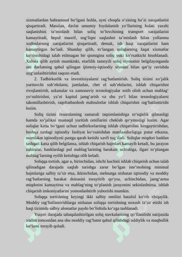 Soliqqa tortish tamoyillari 2