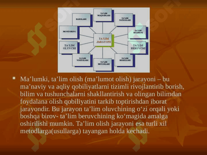 MAKTABGACHA TA'LIM TASHKILOTIDA PEDAGOGIK JARAYONNI TASHKIL ETISH 2