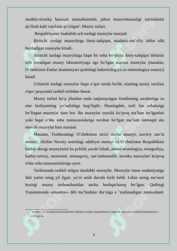 Oʻlka tarixini oʻrganishda muzeylarning oʻrni 5