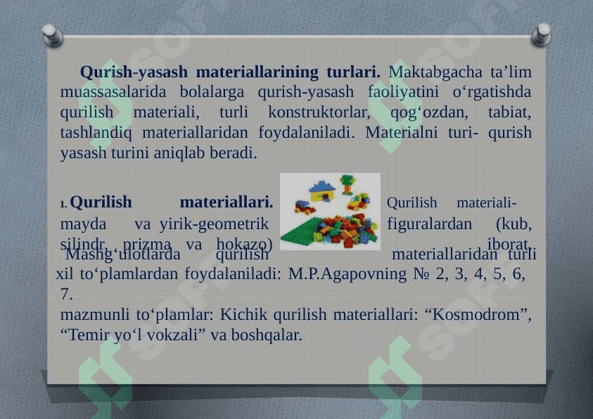 MAKTABGACHA TA’LIM  MUASSASALARIDA QURISH YASASHTURLARI 3