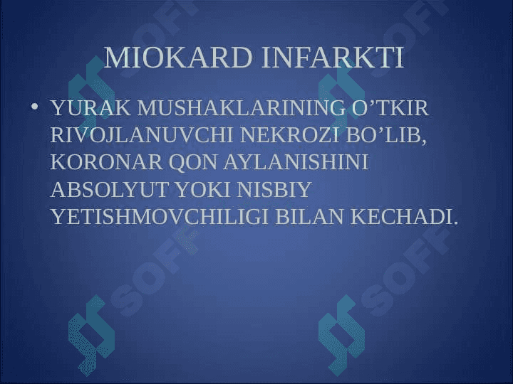 Miokard infarkti 2