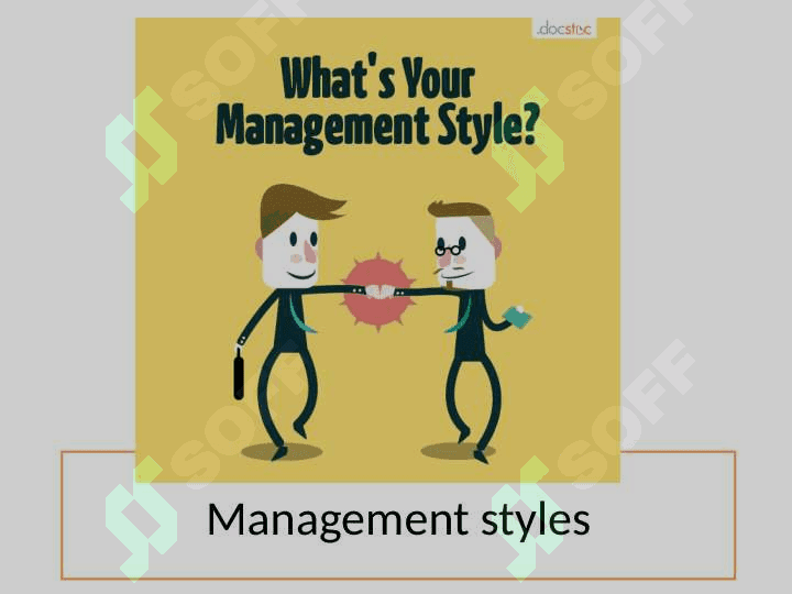 MANAGEMENT STYLES 2
