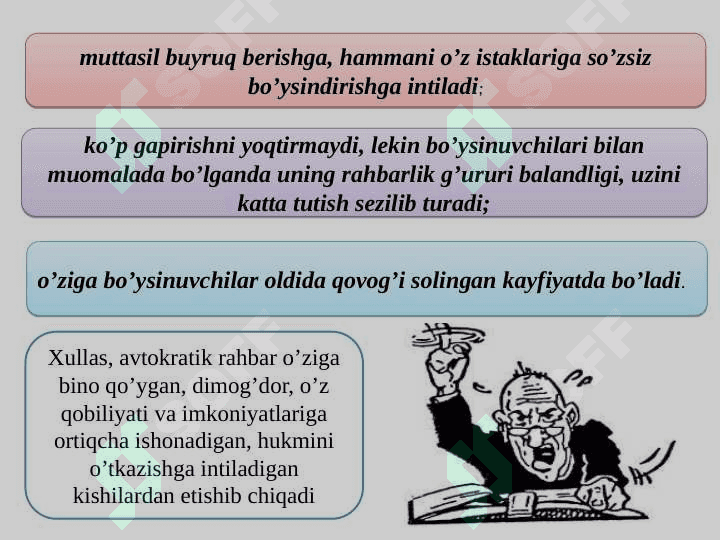 Zamonaviy rahbar kadrlarga qo’yiladigan talablar 5