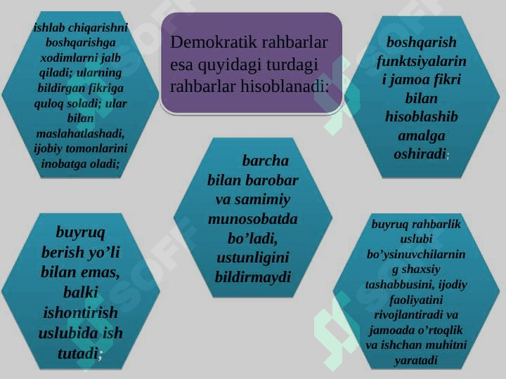 Zamonaviy rahbar kadrlarga qo’yiladigan talablar 7