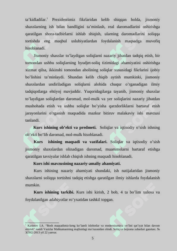 Soliqlar va iqtisodiy o’sish 4
