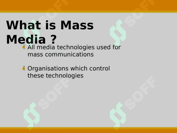 MASS MEDIA 2