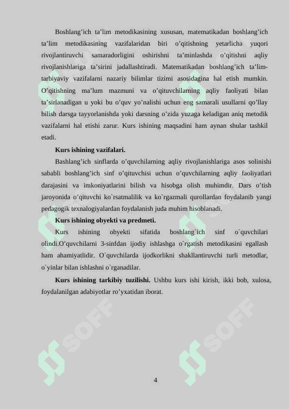 BOSHLANG`ICH SINFLARDA O`QUVCHILARNI IJODIY FIKRLASHGA O`RGATISH 4