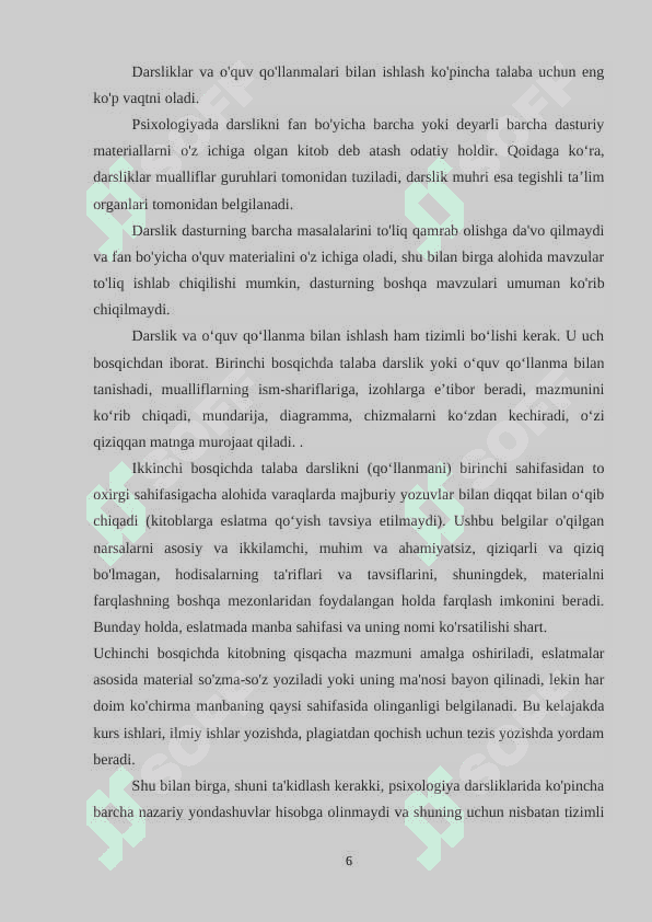 DARSDAN TASHQARI TADBIRLAR VOSITASIDA TALABALARNI MUSTAQIL TAFAKKURINI SHAKLLANTIRISH 6