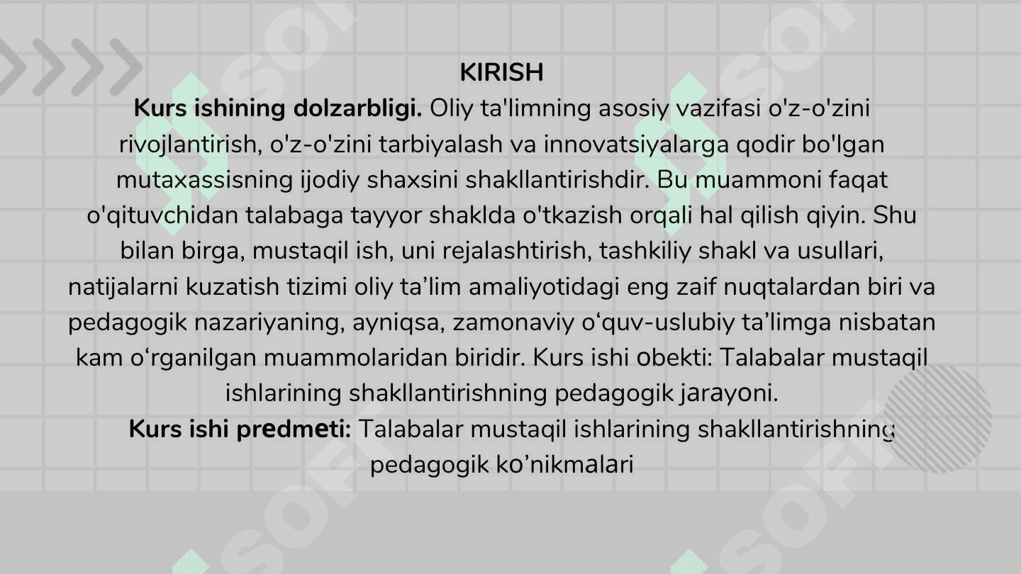 DARSDAN TASHQARI TADBIRLAR VOSITASIDA TALABALARNI MUSTAQIL TAFAKKURINI SHAKLLANTIRISH 3