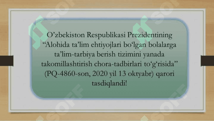 Inklyuziv ta’limning huquqiy asoslarini xalqaro hujjatlarda tahlil qilish 3