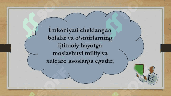 Inklyuziv ta’limning huquqiy asoslarini xalqaro hujjatlarda tahlil qilish 4