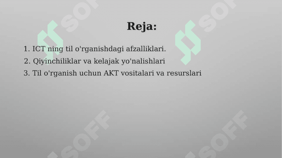 Ona tili darslarida AKT dan foydalanish imkoniyatlari. 2