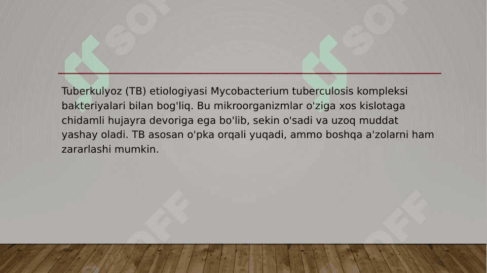 Tuberkulyoz ppt 2