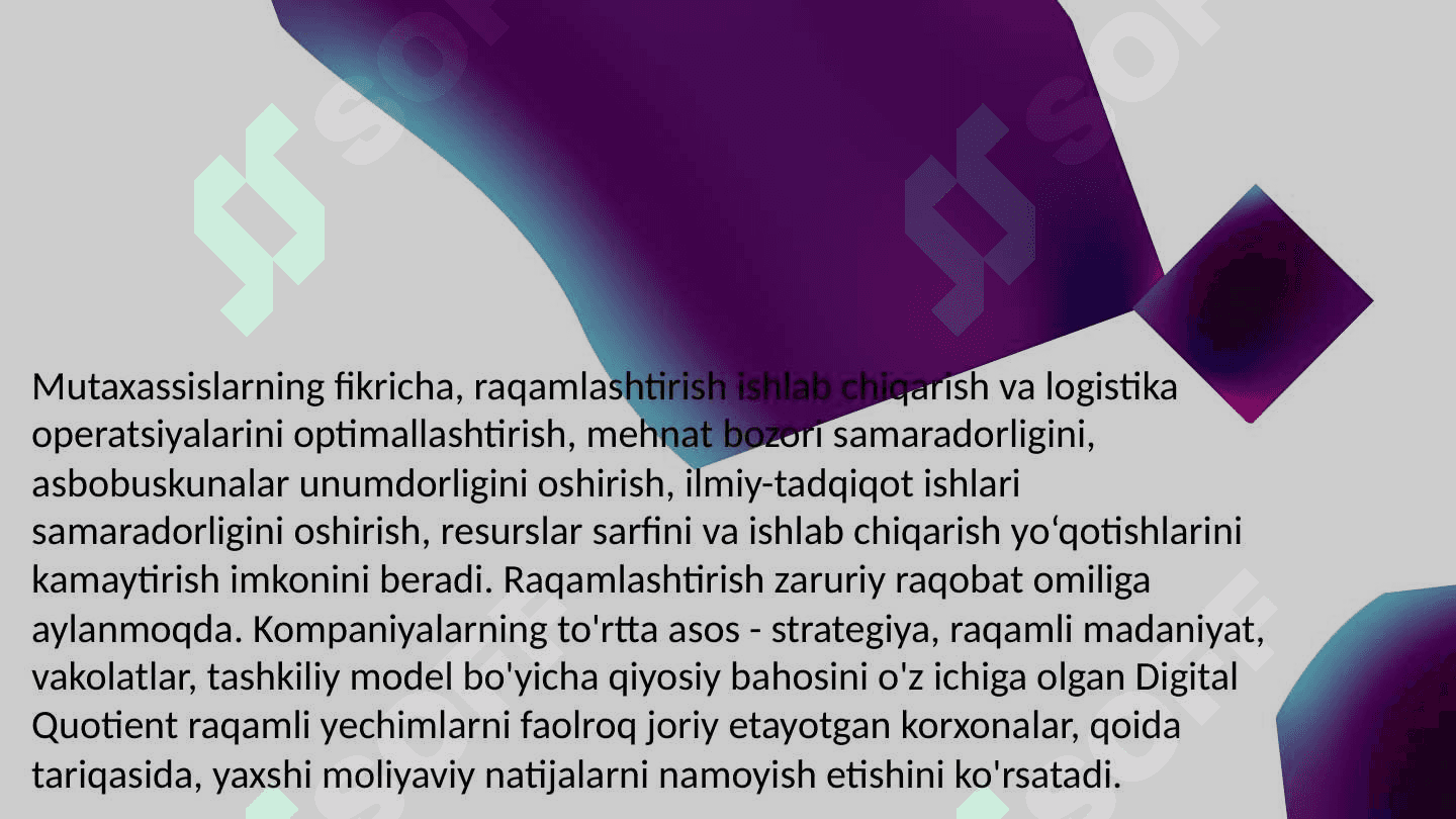 Kelajak texnologiyalari va raqamlashtirish oqibatlari 3