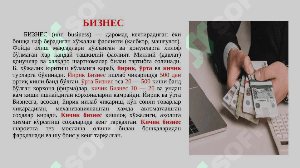 Kichik biznes va xususiy tadbirkorlikka xorijiy investitsiyalarni jalb etish 3
