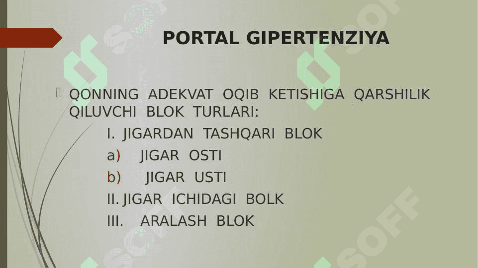 Jigar tashqi portal gipertenziya ppt 4