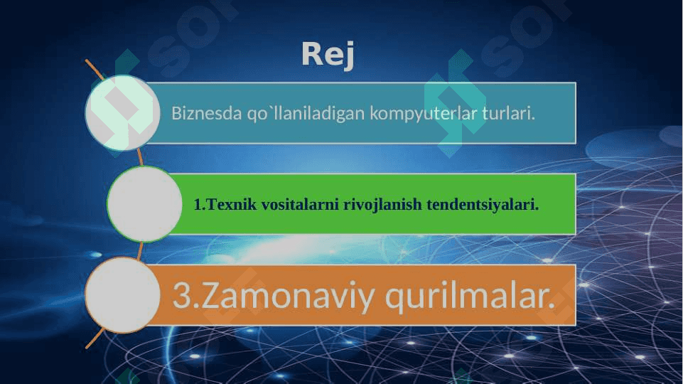ZAMONAVIY AXBOROT TEXNOLOGIYALARINING TEXNIK TA’MINOTI 2