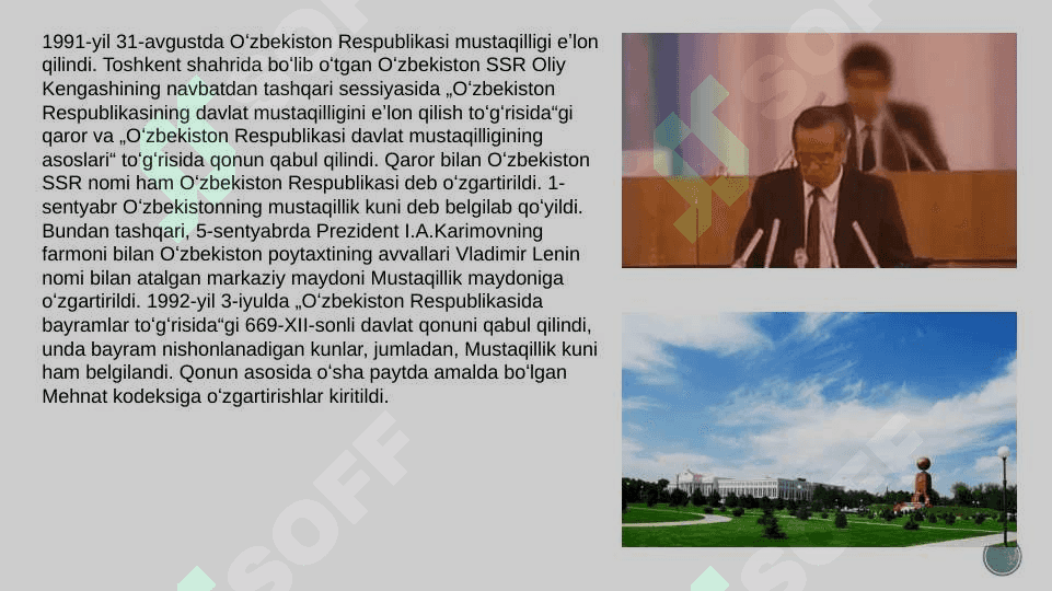 O'zbekiston Respublikasi bayro'gi 2