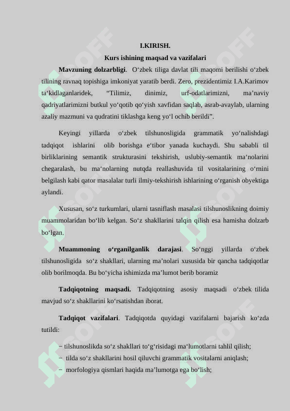 O‘zbek tilida so‘z shakllari 3