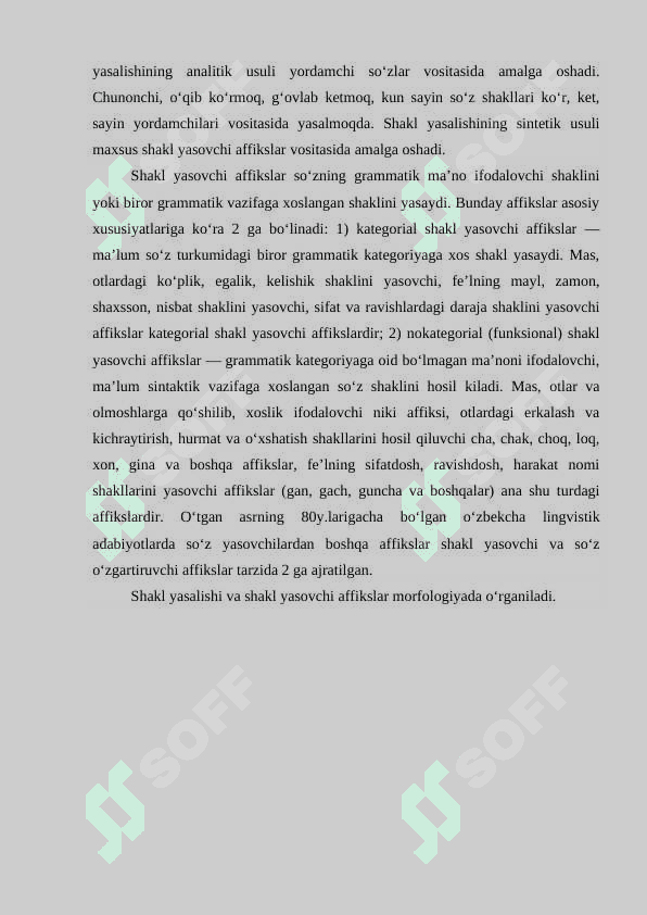 O‘zbek tilida so‘z shakllari 7