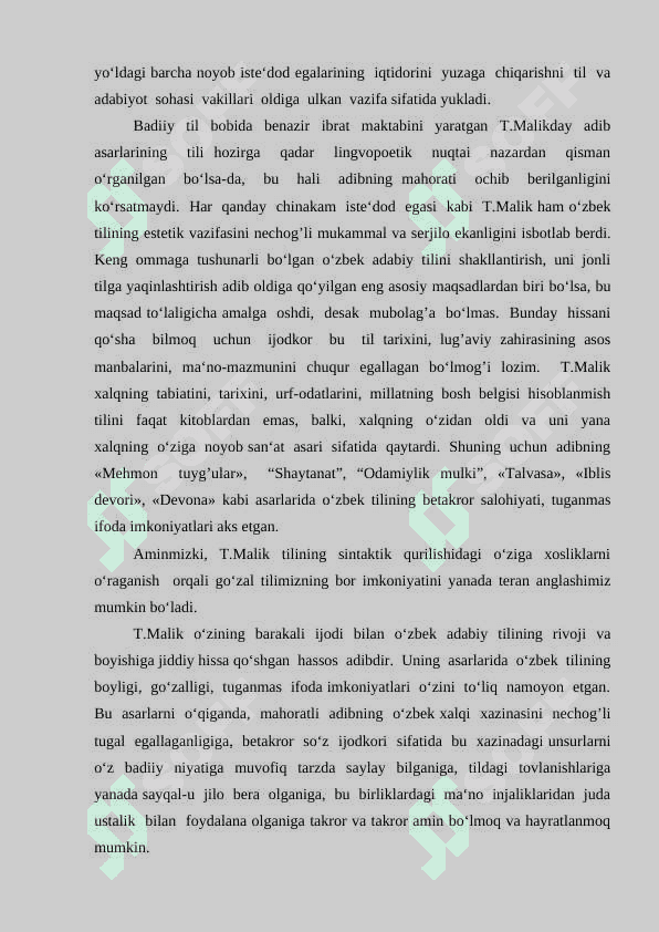 Tohir Malik asarlarida emotsional gaplar 8