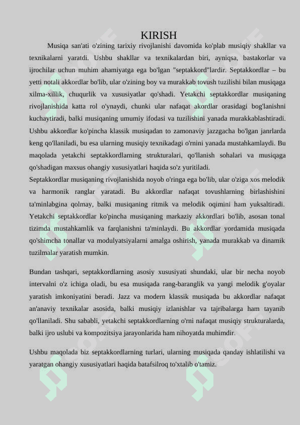 Yetakchi septakkordlar 2