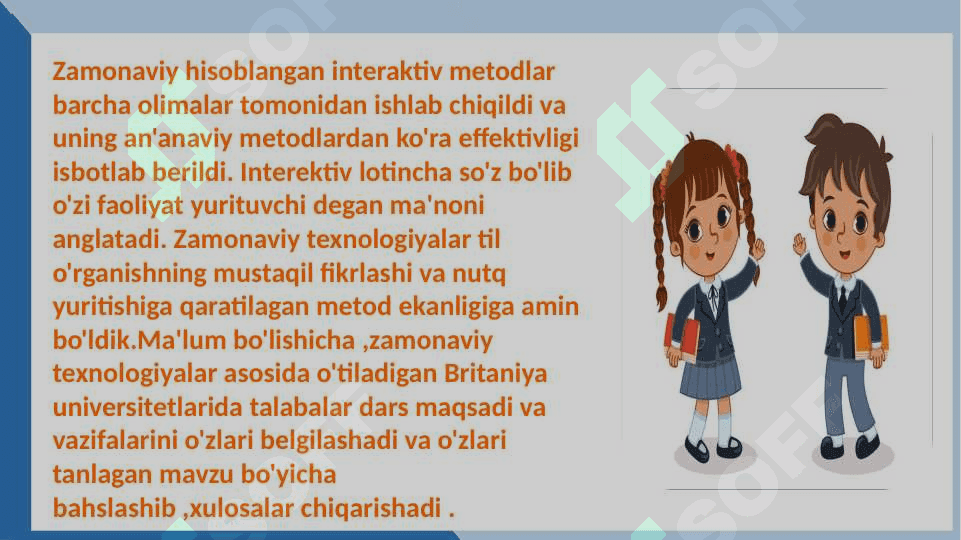 TA'LIMDAGI AN'ANAVIY VA NOAN'ANAVIY INTERAKTIV METODLARNING QIYOSIY XUSUSIYATI 4
