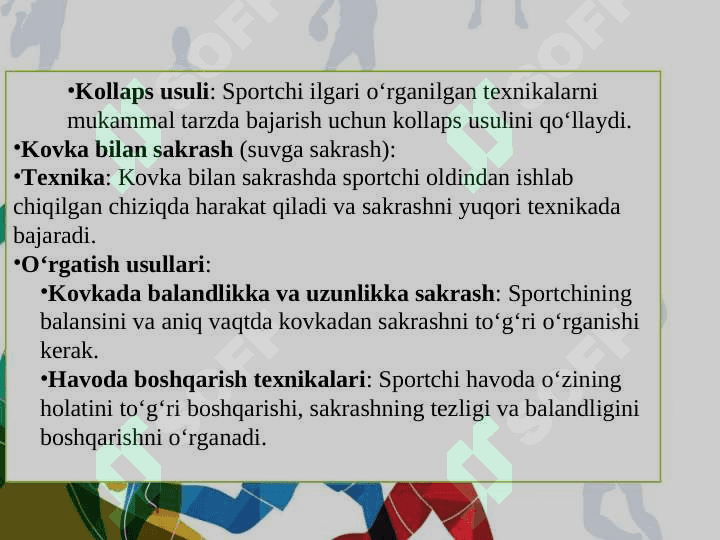 Uloqtirish va oddiy sakkrash mashqlarini o‘rgatishni takomillashtirish 6