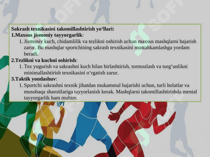 Uloqtirish va oddiy sakkrash mashqlarini o‘rgatishni takomillashtirish 7