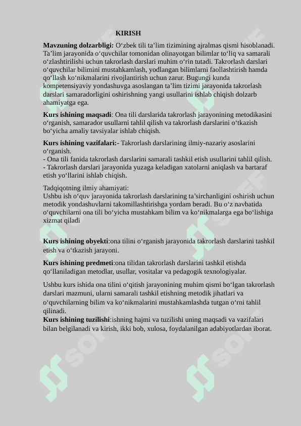 Ona tilidan takrorlash darslarini tashkil etish metodikasi 3