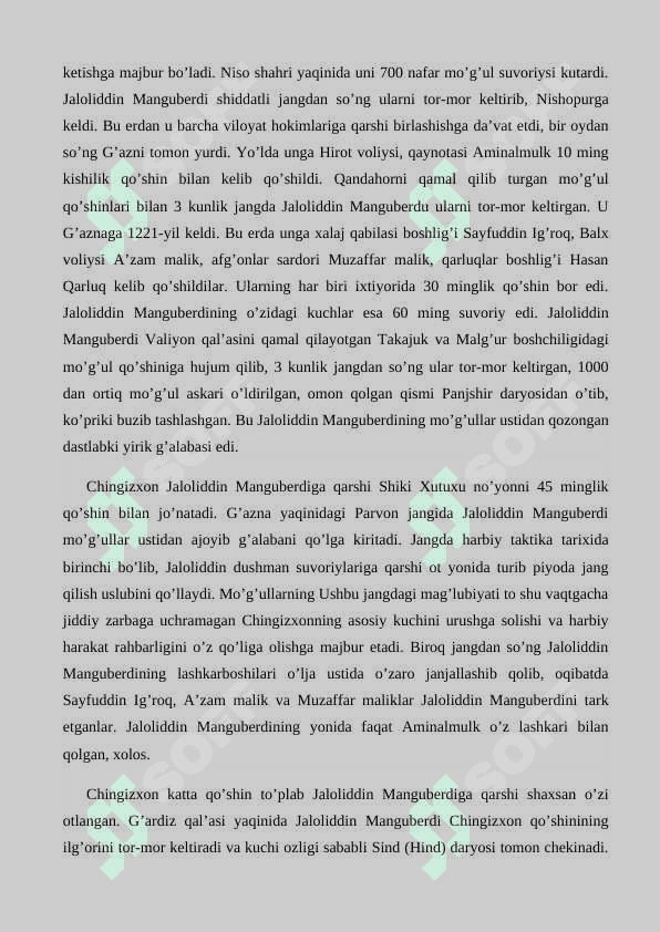 Shihobiddin Muhammad an-Nasaviyning Siyrat. 4