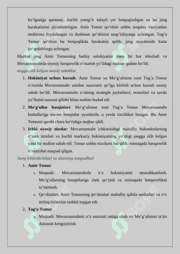 Loy jangining jamiyat hayotiga ko’rsatgan ta'siri 25 5