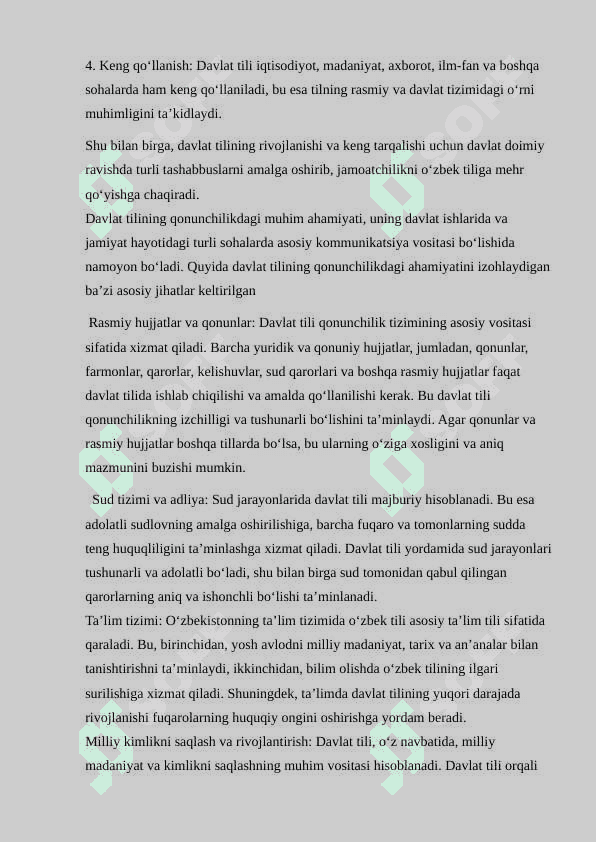 Umumiy o’rta ta’lim hamda akademik litseylarda davlat tilida ish yuritishga oid hujjatlar bilan ishlash usullari 7