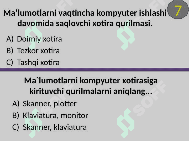 Sanoq sistema 8
