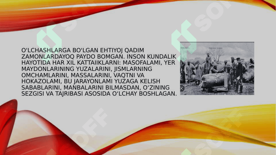 O'lchashlarning nazariy asoslari 3