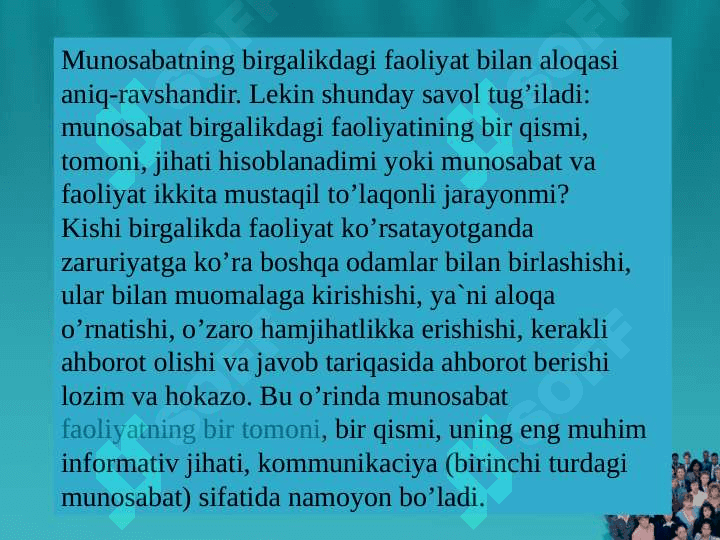 Individual va guruxiy yechimlar nisbati. Guruxiy kutblanish xodisadi 6