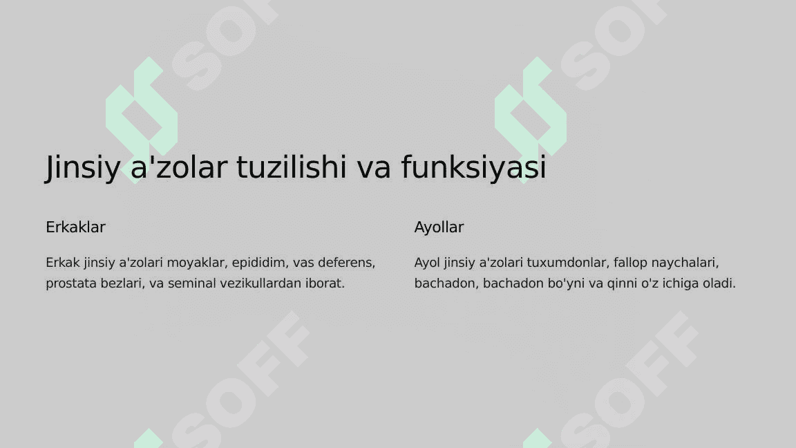 Jinsiy a'zolarining taraqqiyoti, anomaliyalari 4