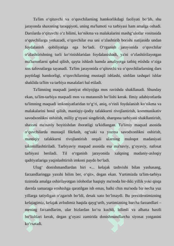 Darslarda o'yin metodidan foydalanishning ahamiyati 2