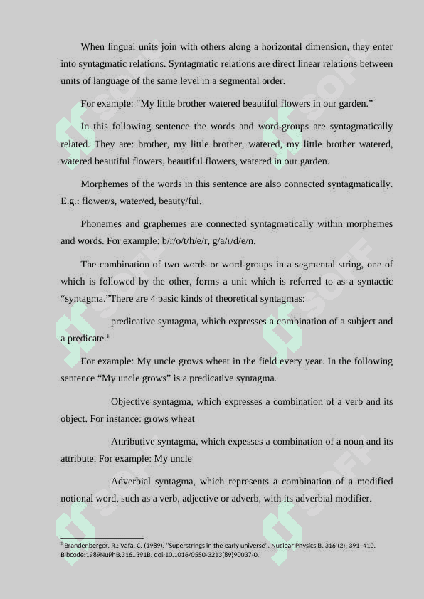 Dimensions and levels of linguistic analysis 2
