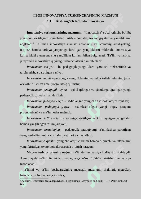 Boshlang’ich ta’limda innovatsiya mazmuni 4