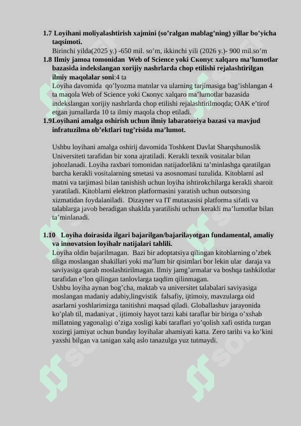 X-XVIII asrlarda yaratilgan turkiy asarlarning o’zbek tiliga tarjimasi va  adoptatsiyasi. 6
