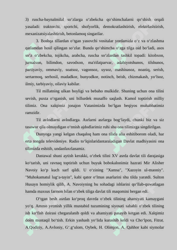 O‘zbek tili leksikasi 6